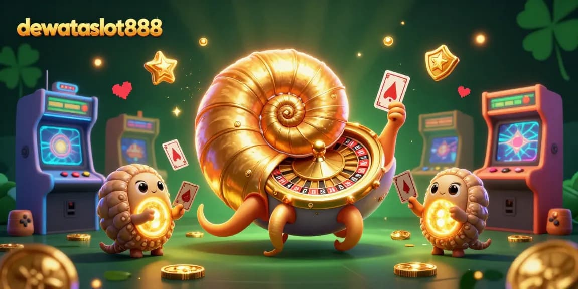 Mengalami keseruan bermain di dewataslot888 dengan inspirasi dari nautilus raksasa dan elemen permainan casino.