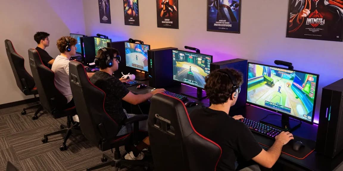 Dynamic gaming scene at ok8386.guide showcasing players engaged in competitive gameplay