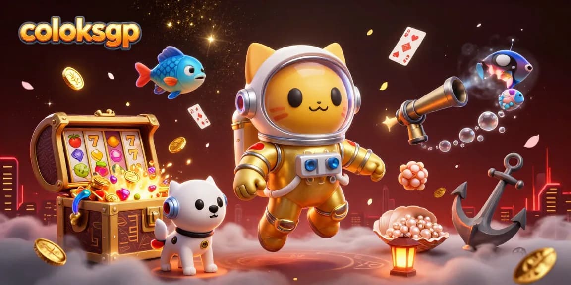 Experience high-energy gameplay with coloksgp's vibrant slot machines and characters in action.