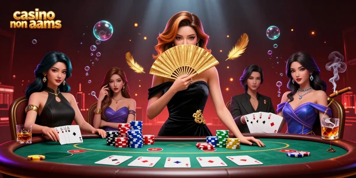 Vivi l'azione avvincente del poker nei casino non aams con un gameplay elegante e un'atmosfera lussuosa.