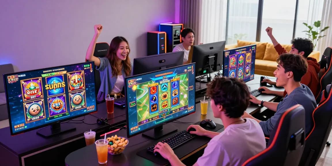 Exciting gameplay experience of สล็อต168 เว็บตรง in a lively gaming scene.