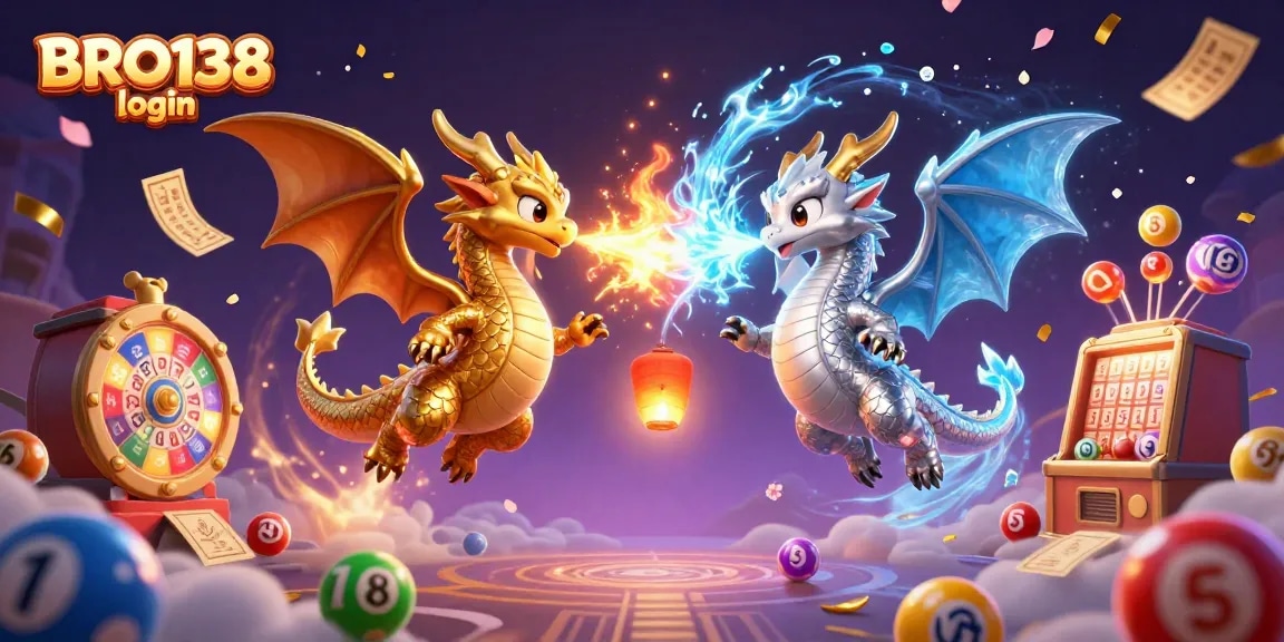 Experience the thrill of BRO138 login with engaging gambling elements and dynamic 3D characters.