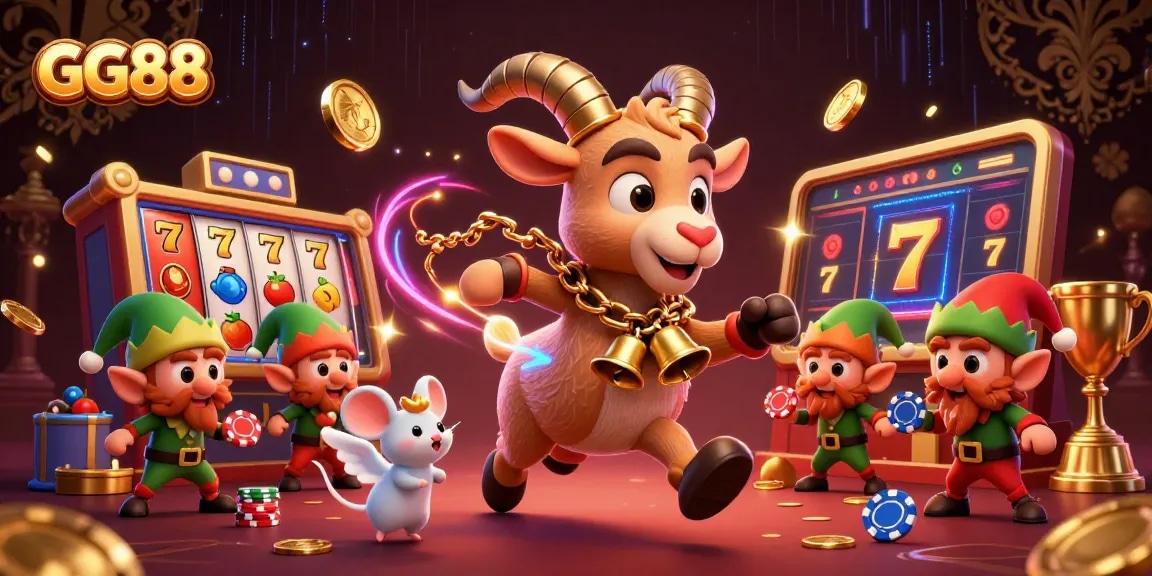 Experience GG88's thrilling casino adventure with vibrant characters and dynamic game elements!