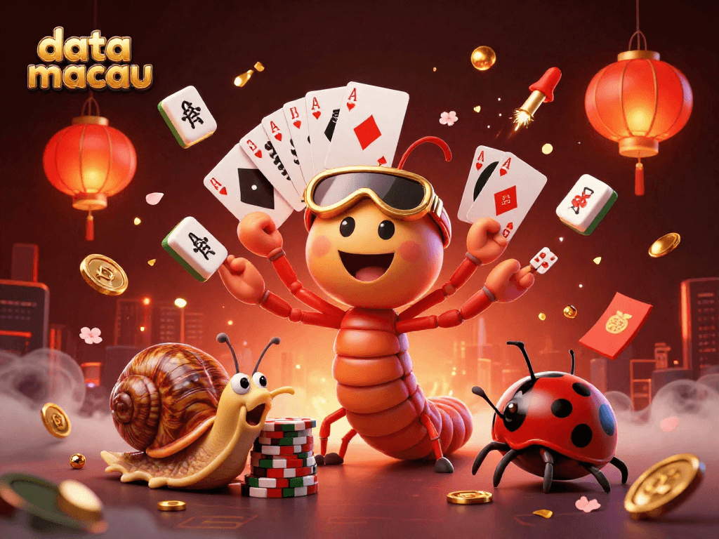 Engage in exciting gaming with data macau predictions amidst lively casino elements.