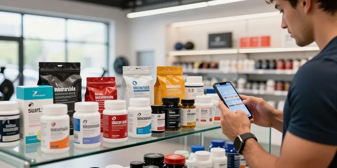 Astera Shop features a lively display of Astera Labs products, showcasing a fitness enthusiast engaged in e-commerce.