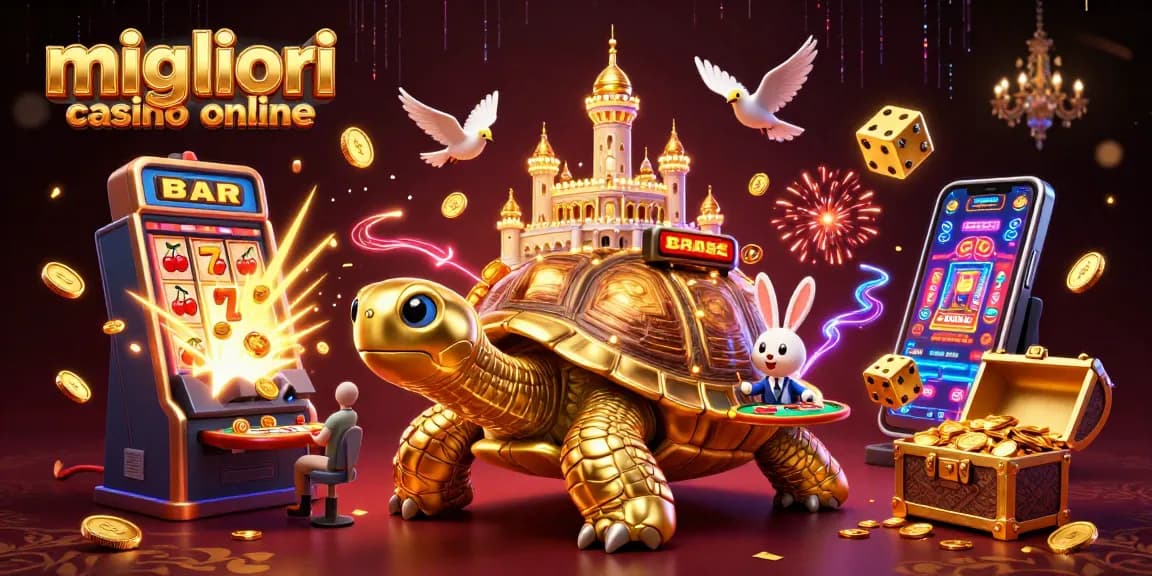 Gira e vinci con i migliori casino online, con una scena vivace di eccitazione del gioco!