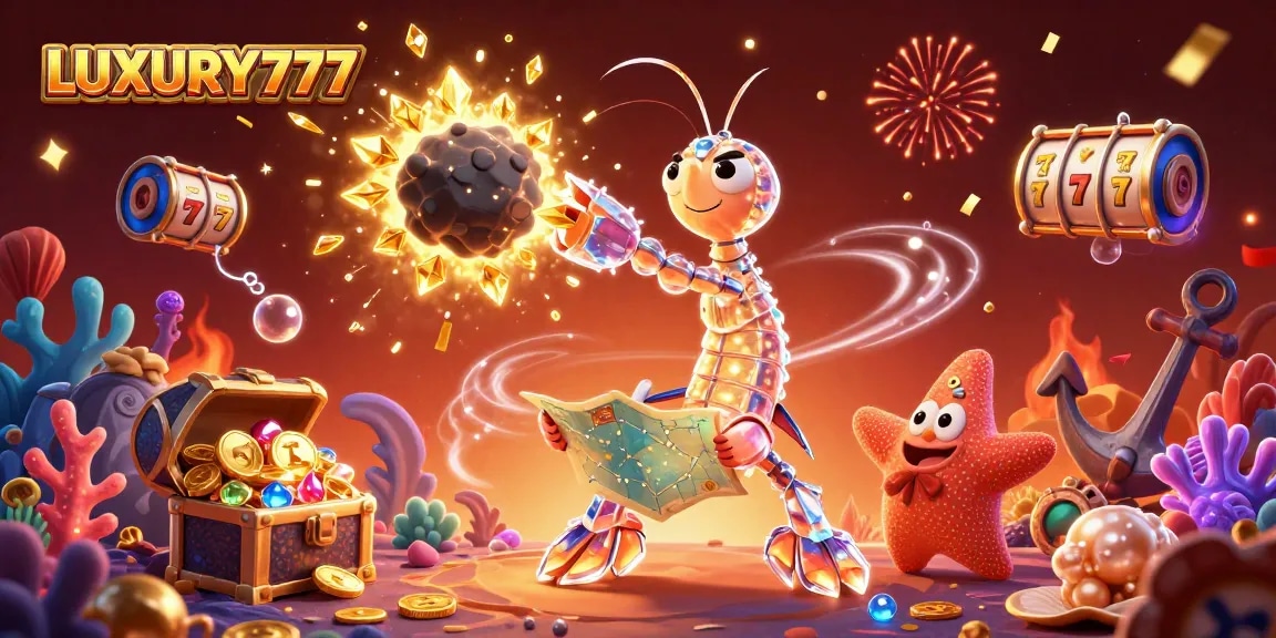 LUXURY777 menghidupkan momen permainan slot dengan samurai mantis dan harta bawah laut yang menakjubkan.