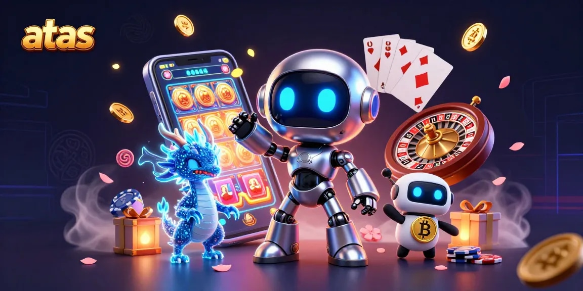 Engage with ATAS Casino through immersive gameplay featuring exciting slots and vibrant visuals.