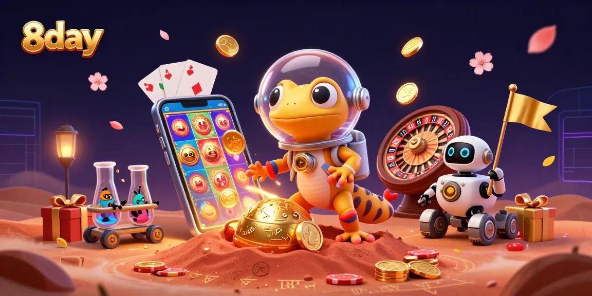 Experience thrilling gameplay and vibrant visuals at 8day's casino with exciting slot games.