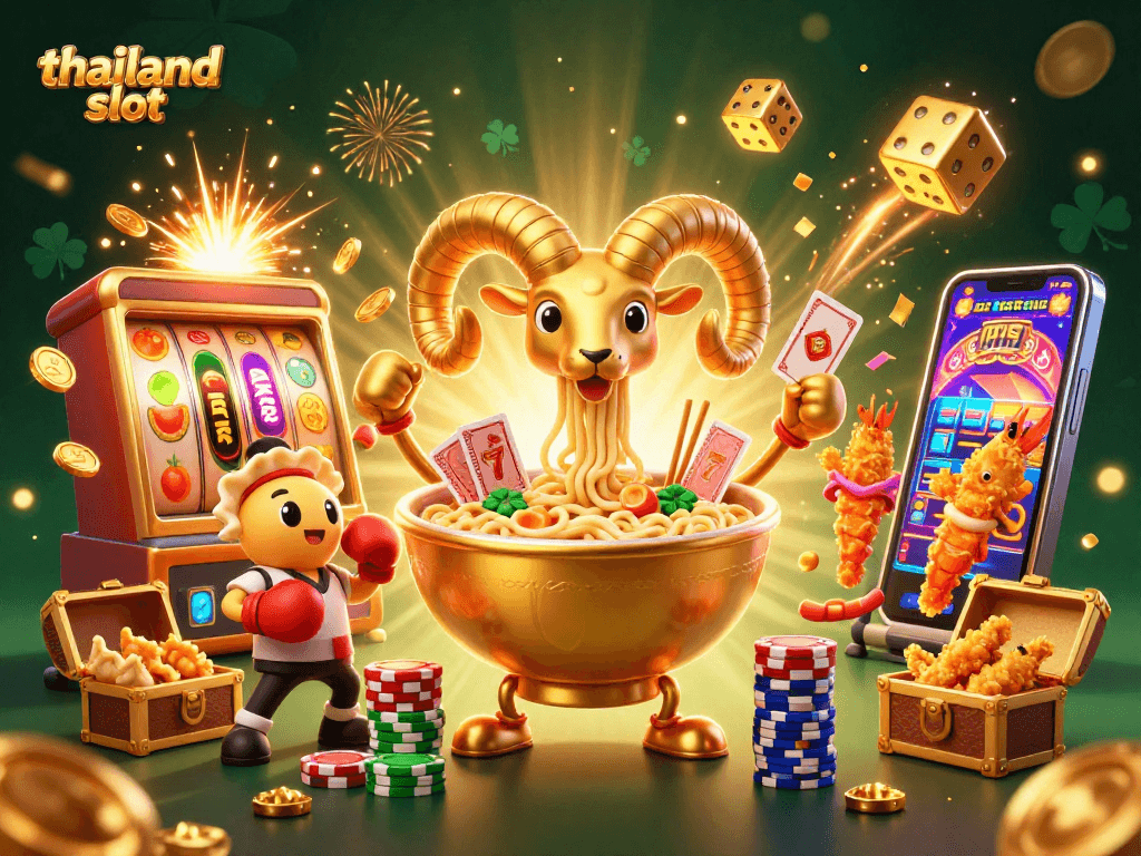 Experience thrilling gameplay with the vibrantly illustrated thailand slot scene showcasing excitement.