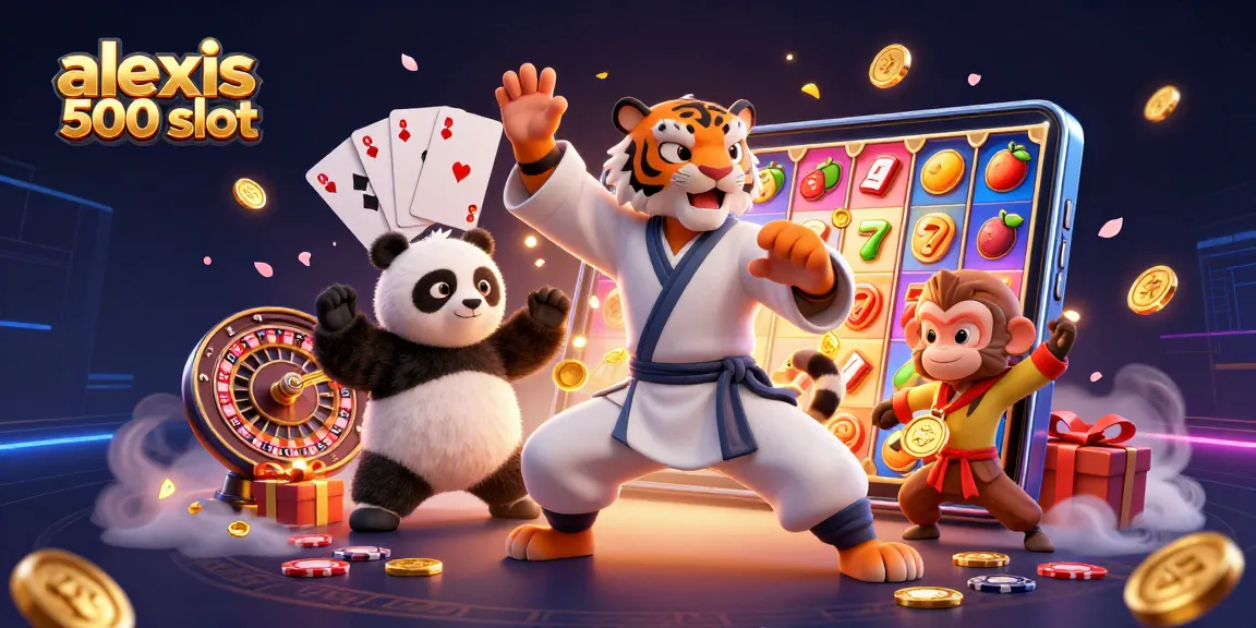 Engage with the alexis 500 slot gameplay featuring enchanting 3D characters and dynamic casino elements.