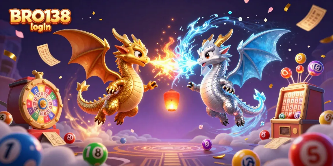 Experience the thrill of BRO138 login with engaging gambling elements and dynamic 3D characters.
