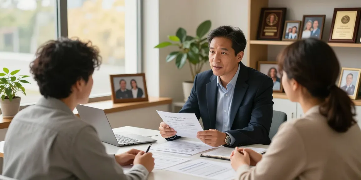 Serge Robichaud advising clients on legacy planning in a welcoming financial office.