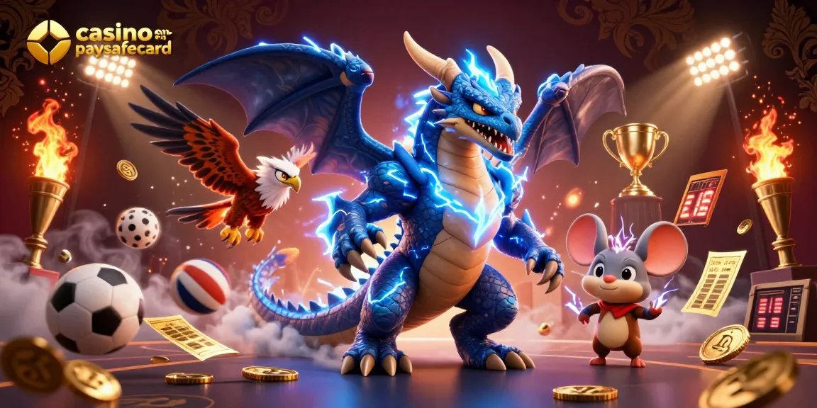jouez au casino en ligne paysafecard tout en découvrant des dragons et des trophées d'or