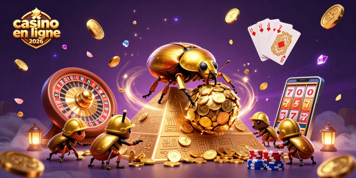 Casino en ligne 2026 : Un char d'or qui roule des pièces au casino.