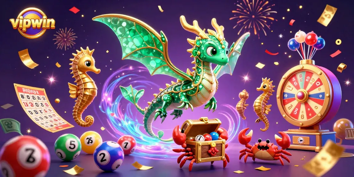 Experience the thrill of lottery with vipwin, featuring vibrant games and engaging characters.