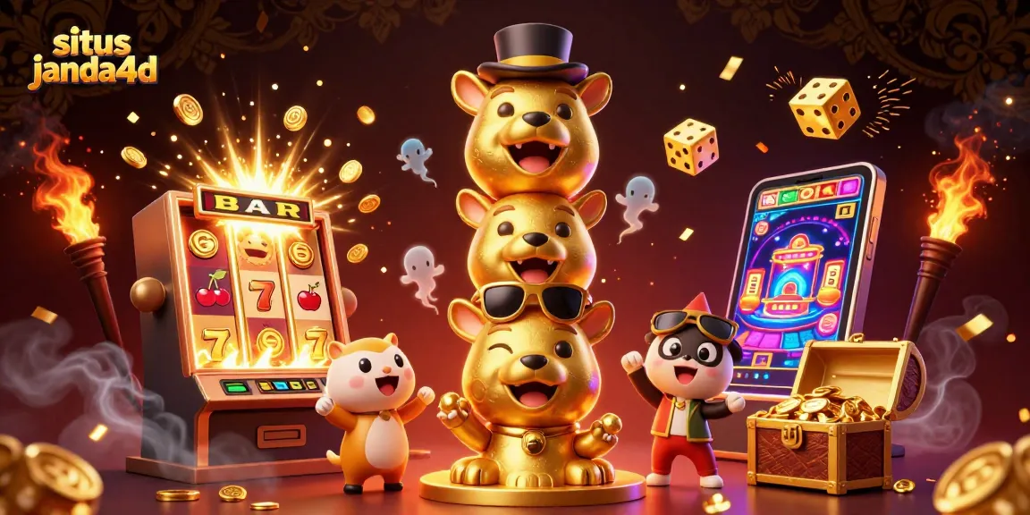 Permainan slot jackpot spektakuler di situs janda4d dengan elemen kasino yang mengagumkan.