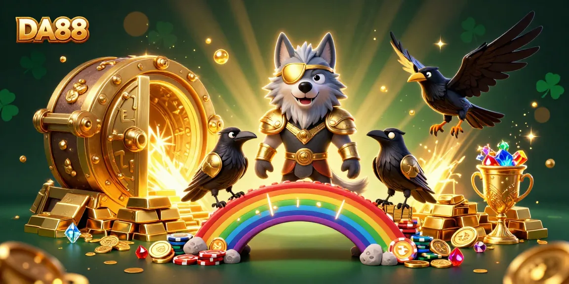 DA88 gamers harness the power of a vibrant Norse-inspired casino adventure featuring Odin and ravens.