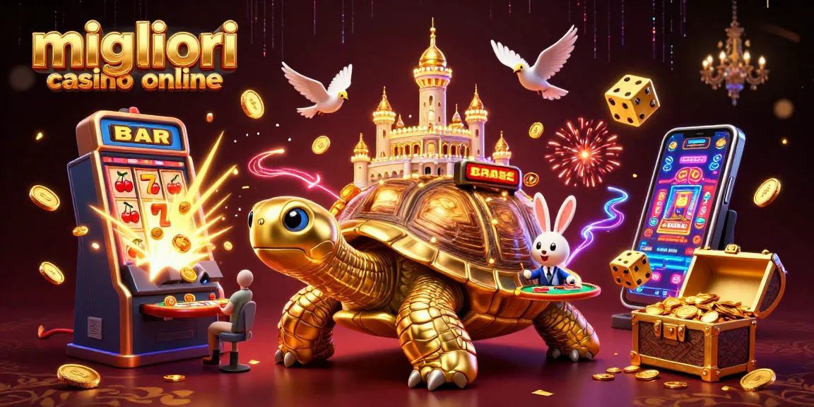 Gira e vinci con i migliori casino online, con una scena vivace di eccitazione del gioco!