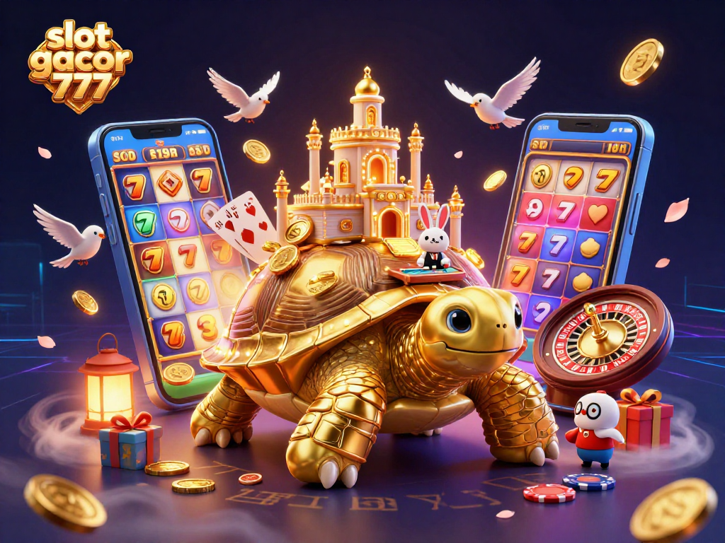 Experience thrilling wins with slot gacor 777 in a vibrant 3D casino world.