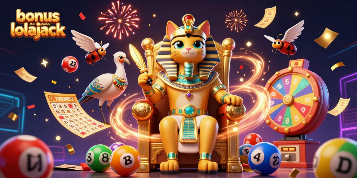 Experience the excitement with the bonus de casino lolajack, where vibrant games come to life in an electrifying 3D scene.