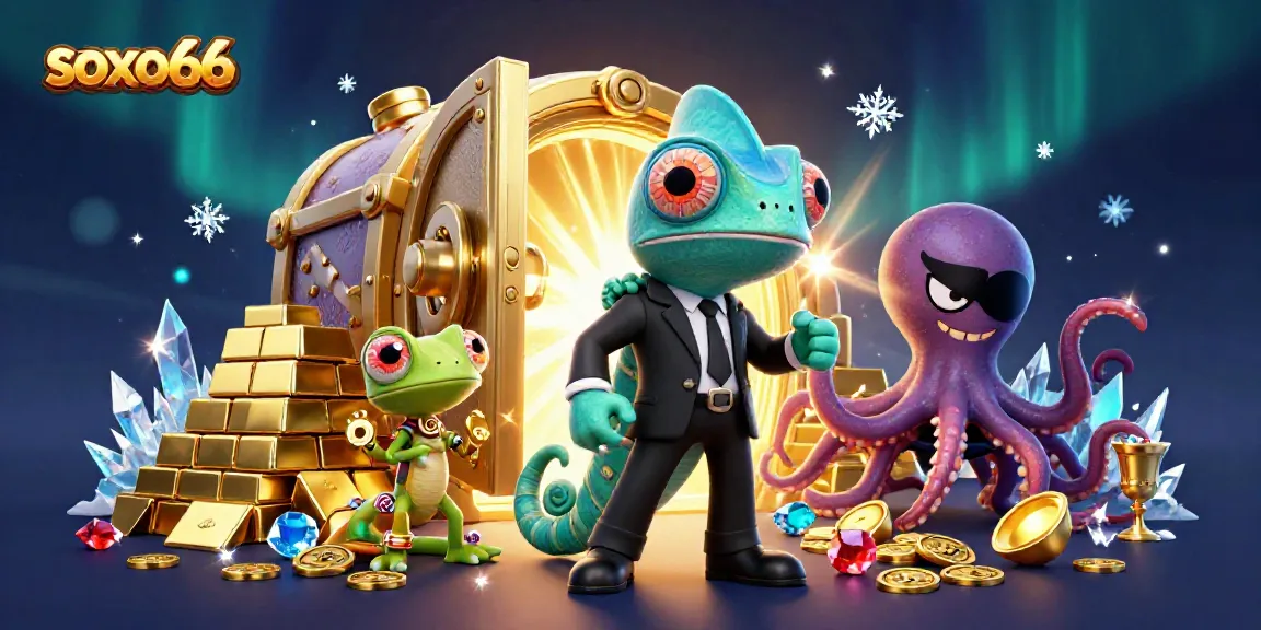 Engage with soxo66's thrilling casino experience featuring dynamic characters and treasure.