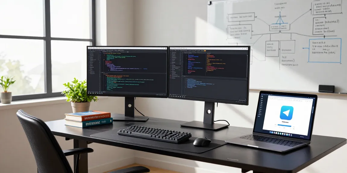 Dynamic software workspace showcasing the functionality of 纸飞机中文版 in a modern tech environment.