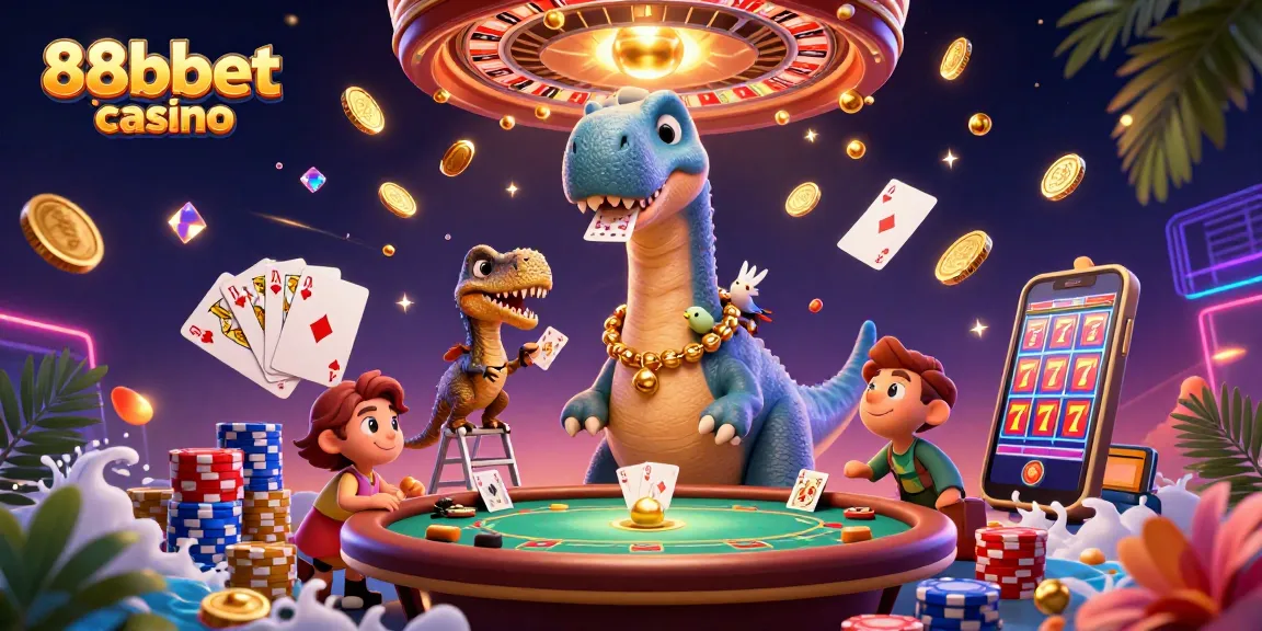Tham gia 88bbet casino với trò chơi thú vị, rương vàng và hoạt hình hấp dẫn.