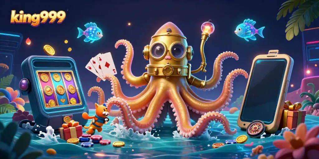 Menangkan permainan slot gacor di king999 dengan suasana bawah laut yang memikat.