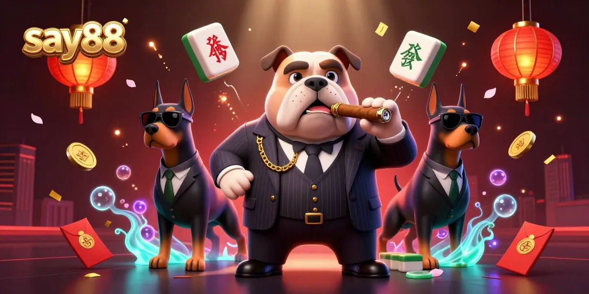 Experience thrilling gaming action with say88 as the mafia boss bulldog leads a dynamic casino scene filled with excitement!