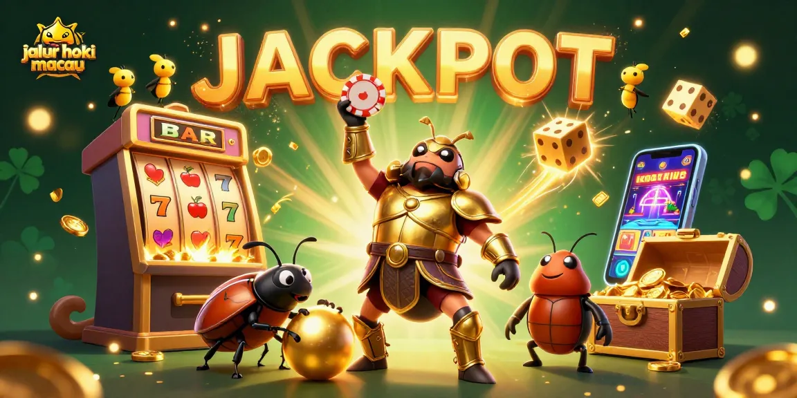 Experience the excitement of jalur hoki macau with dynamic casino elements and vibrant characters