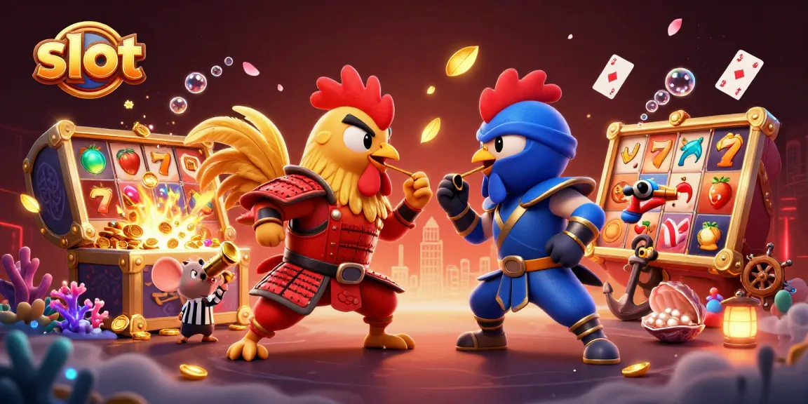Slot yang penuh aksi dengan ayam jantan bertarung, melawan sambil menggenggam hadiah jackpot.