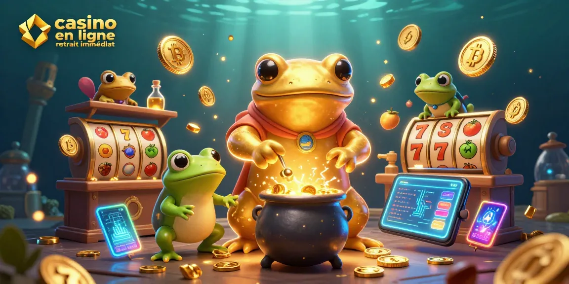 Profitez des gains instantanés sur un casino en ligne retrait immédiat avec cette illustration dynamique.