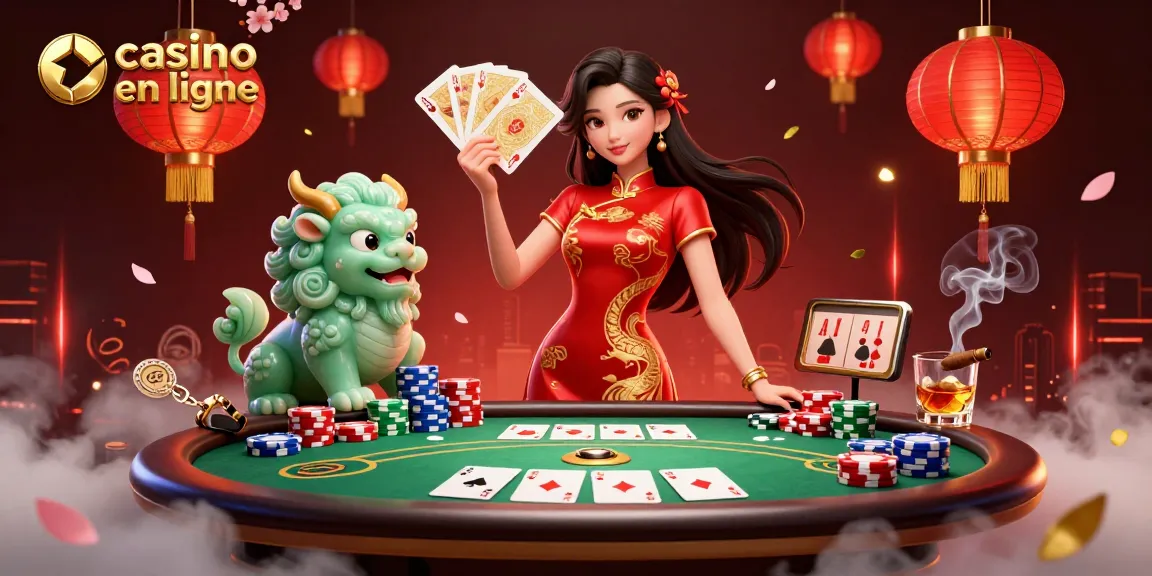 Vivez une expérience de divertissement immersive au casino en ligne avec une scène vibrante d'excitation de jeu.