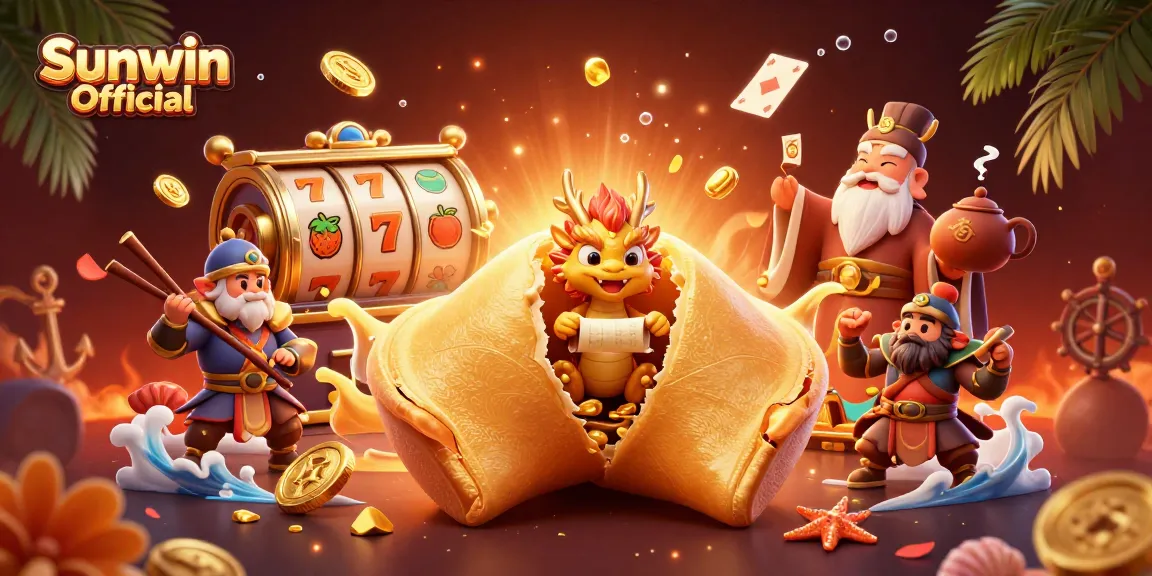 Play exciting games at Sunwin Official with colorful slots and enchanting casino elements.