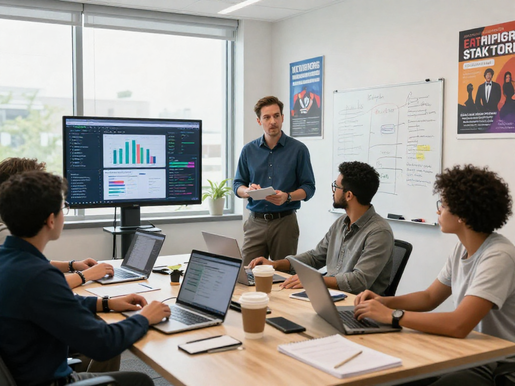 Effective digital advertising for political campaigns in a strategy session with data-driven insights