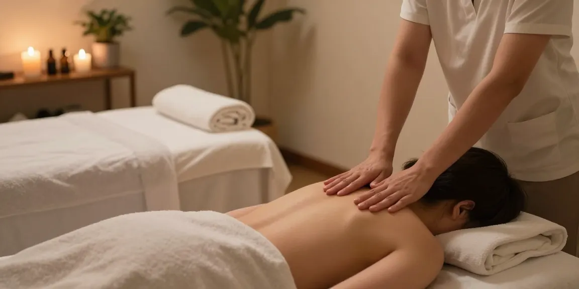 Experience relaxation with 안양출장마사지 in a tranquil wellness setting with a calming therapist and soothing atmosphere.