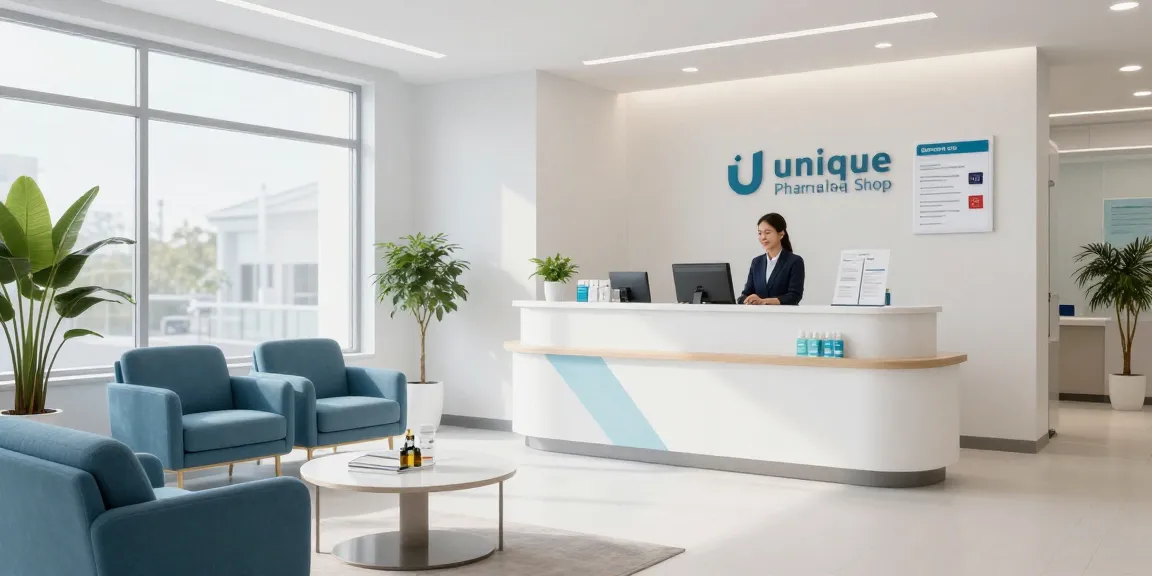 Unique Pharma Steroid Shop offering compassionate healthcare services in a welcoming clinic environment.