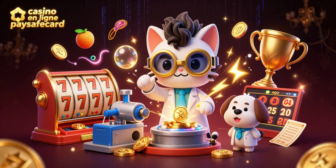 Gagnez en jouant au casino en ligne paysafecard avec des machines à sous captivantes et des personnages amusants.