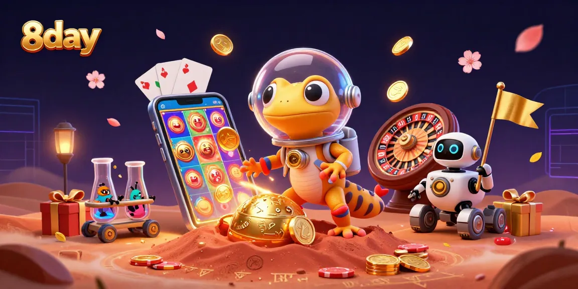 Experience thrilling gameplay and vibrant visuals at 8day's casino with exciting slot games.