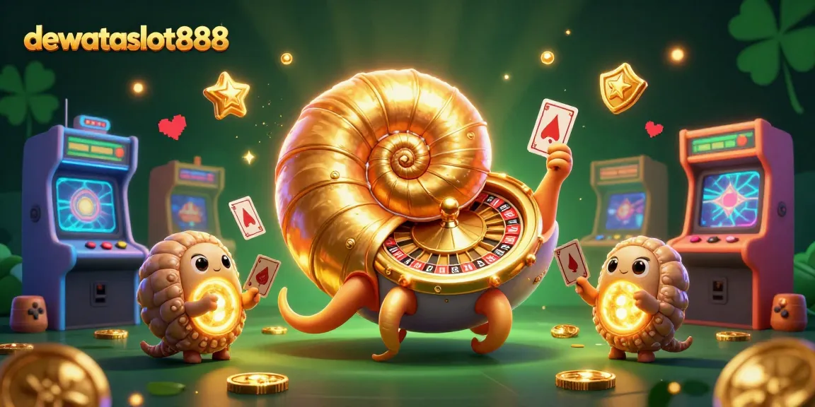 Mengalami keseruan bermain di dewataslot888 dengan inspirasi dari nautilus raksasa dan elemen permainan casino.