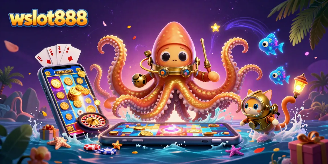 Rasakan sensasi bermain di wslot888 dengan gambar slot bertema laut yang memikat dan karakter menarik.