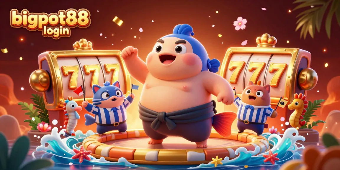 Experience the thrill of gaming with bigpot88 login featuring vibrant characters and dynamic casino elements.