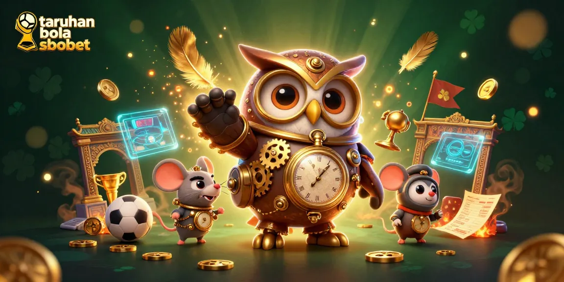 Engage in taruhan bola sbobet action in a vibrant steampunk casino scene filled with dynamic betting elements.